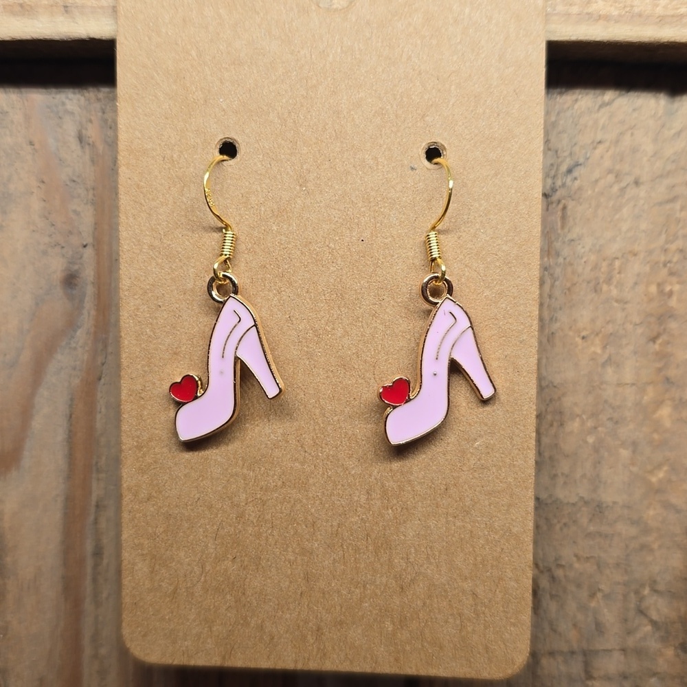 Valentine's Day Shoes Earrings